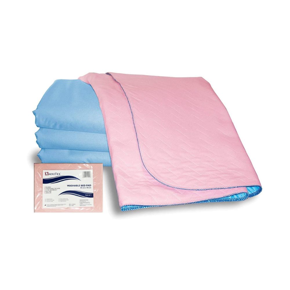 Omnitex 85cm x 90cm Þvottahæft endurnýtanlegt 3ja lítra rúmpúði án innstungu